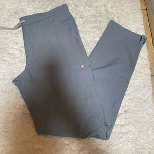 Light Denim colored Yola™  Regular fit Skinny Scrub Pants